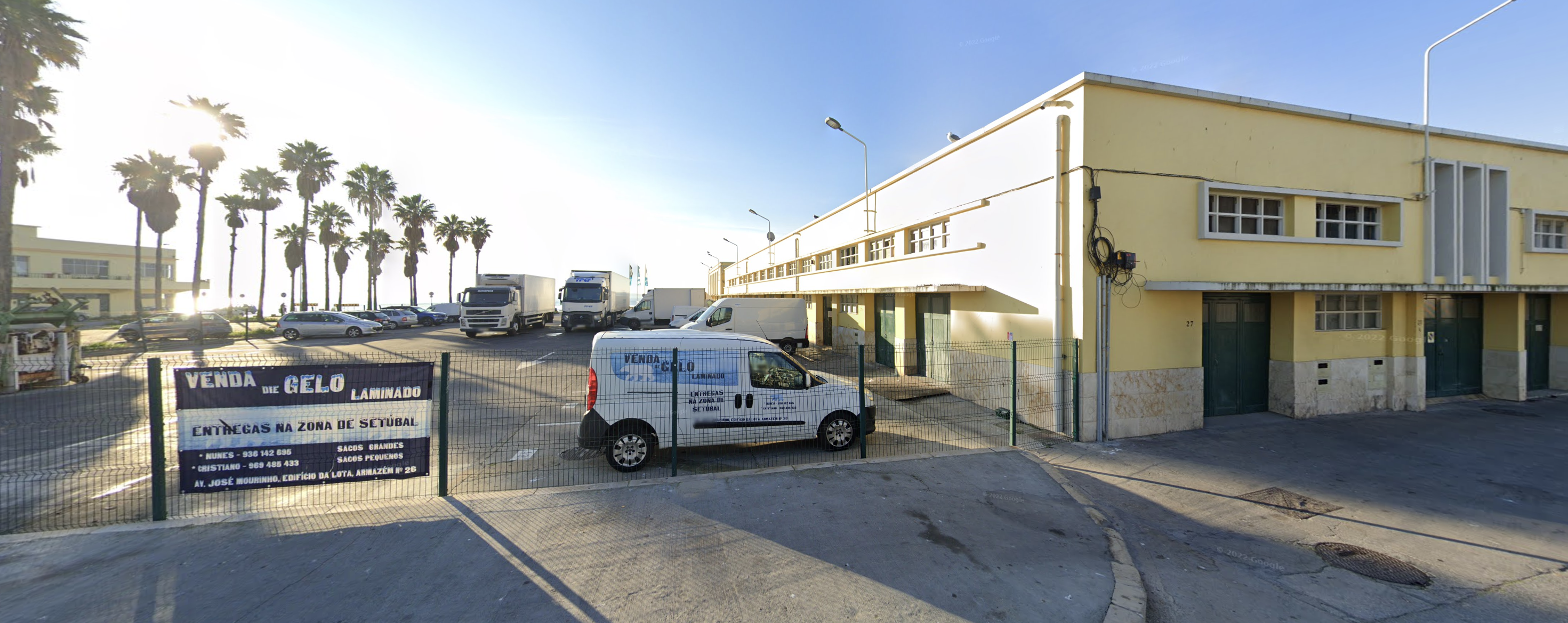 Armazém SetGelo na Lota de Setúbal